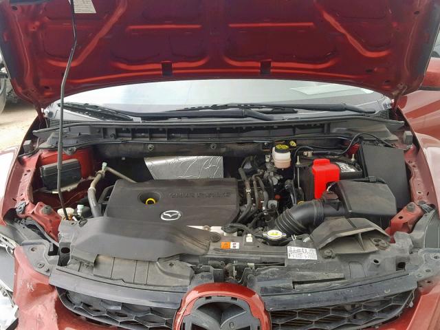 JM3ER2W58A0303269 - 2010 MAZDA CX-7 RED photo 7