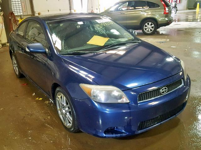 JTKDE177250035327 - 2005 TOYOTA SCION TC BLUE photo 1