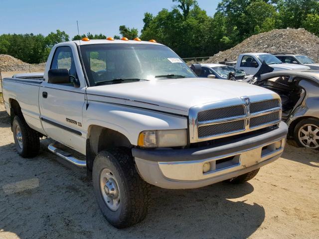 3B7KF26Z51M543786 - 2001 DODGE RAM 2500 WHITE photo 1