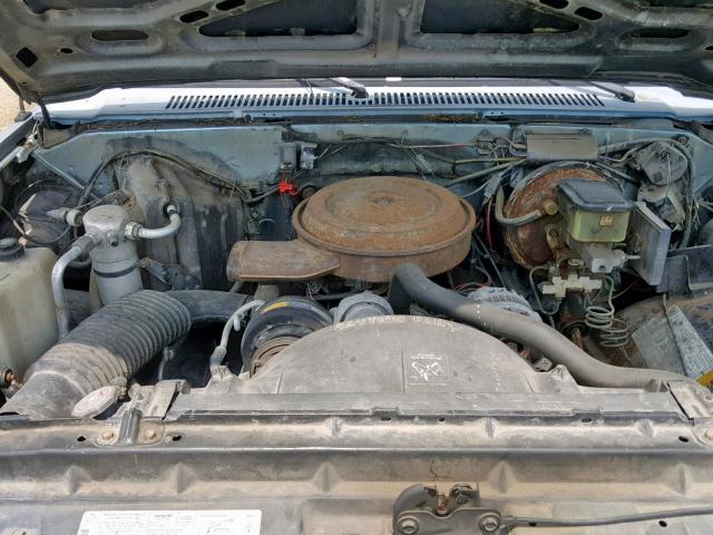 1GNER16K4LF141611 - 1990 CHEVROLET SUBURBAN R BLUE photo 7