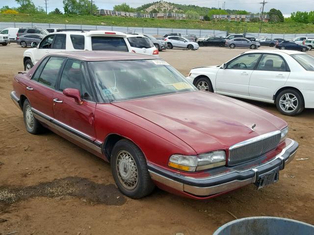 1G4CW53L6N1638393 - 1992 BUICK PARK AVENU BURGUNDY photo 1