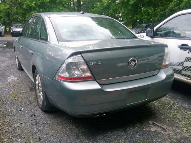 1MEHM40W38G610317 - 2008 MERCURY SABLE LUXU GRAY photo 3