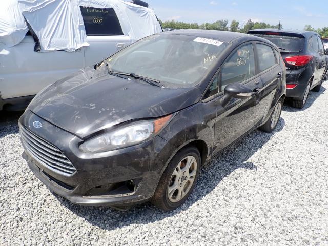 3FADP4EJ9FM189572 - 2015 FORD FIESTA SE BLACK photo 2