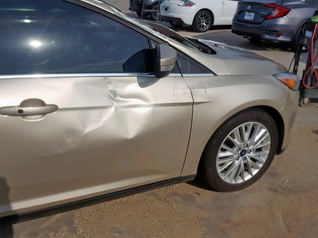 1FADP3N2XJL314561 - 2018 FORD FOCUS TITA GOLD photo 9