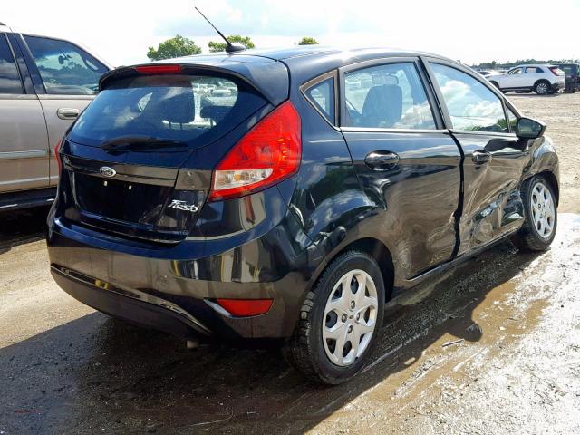 3FADP4TJ4DM192217 - 2013 FORD FIESTA S BLACK photo 4