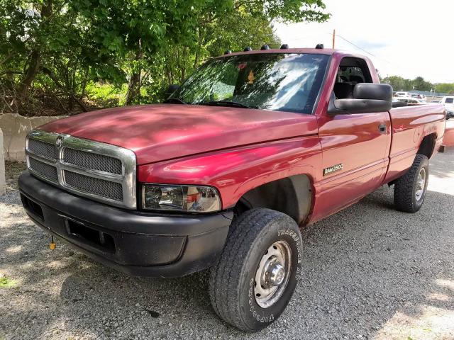 3B7KF26D2WM222039 - 1998 DODGE RAM 2500 RED photo 10