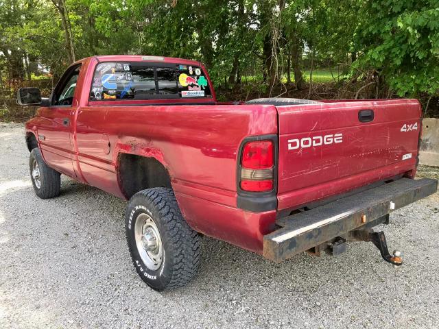 3B7KF26D2WM222039 - 1998 DODGE RAM 2500 RED photo 8