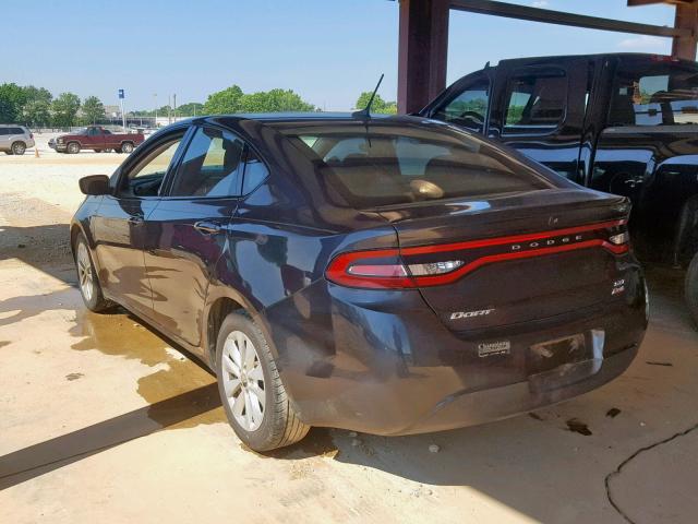 1C3CDFBB9ED746566 - 2014 DODGE DART SXT BLUE photo 3