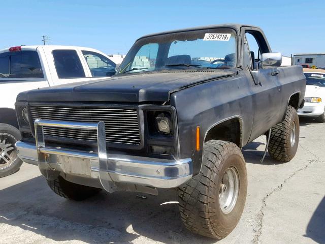 CKR189Z108728 - 1979 CHEVROLET BLAZER GRAY photo 2