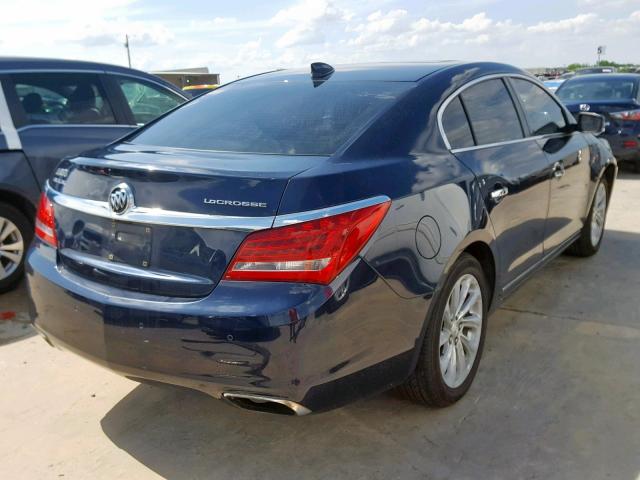 1G4GB5G37GF167030 - 2016 BUICK LACROSSE BLUE photo 4