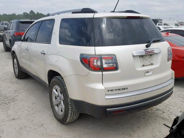 1GKKRNED4EJ160671 - 2014 GMC ACADIA SLE CREAM photo 3