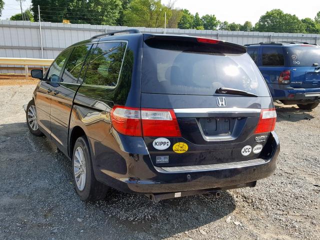 5FNRL38845B133329 - 2005 HONDA ODYSSEY TO BLACK photo 3