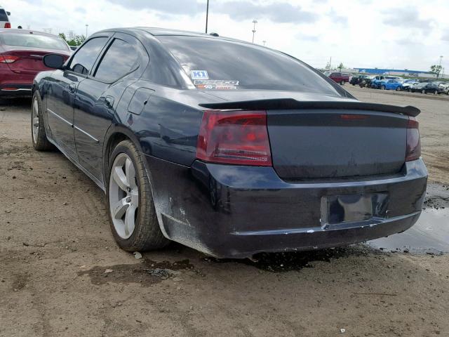 2B3KA73W06H328457 - 2006 DODGE CHARGER SR BLACK photo 3