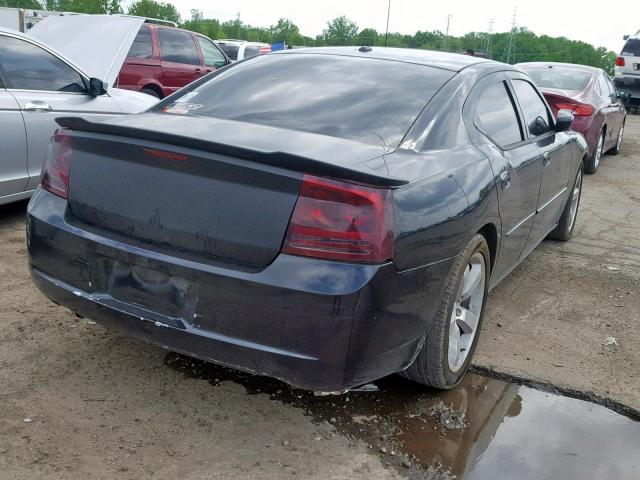 2B3KA73W06H328457 - 2006 DODGE CHARGER SR BLACK photo 4