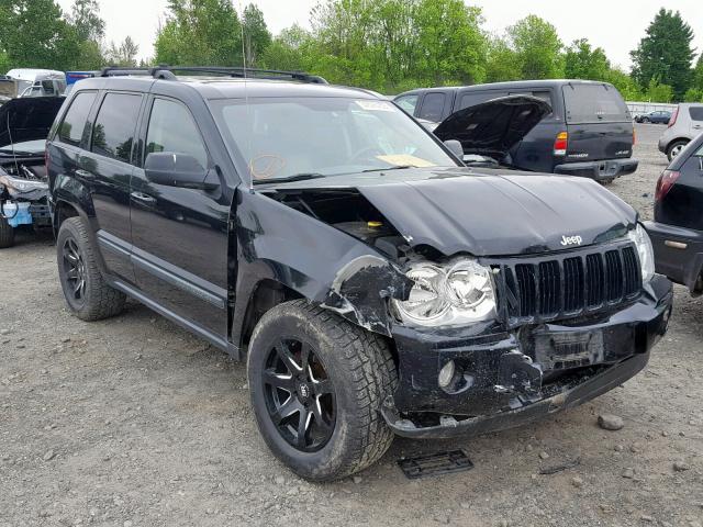 1J8GR48K77C682295 - 2007 JEEP GRAND CHER BLACK photo 1