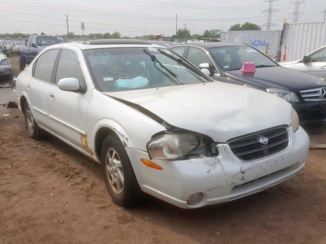 JN1CA31A91T105755 - 2001 NISSAN MAXIMA GXE WHITE photo 1