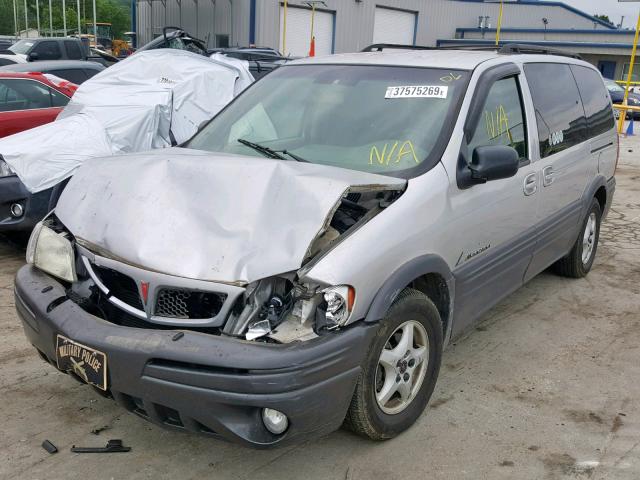 1GMDX03E23D114904 - 2003 PONTIAC MONTANA SILVER photo 2