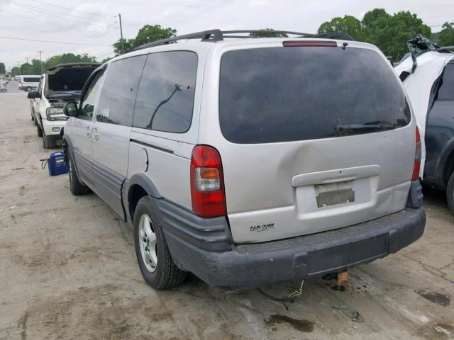 1GMDX03E23D114904 - 2003 PONTIAC MONTANA SILVER photo 3