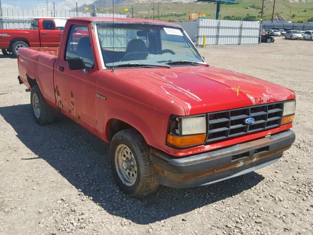 1FTCR10A1NUD42056 - 1992 FORD RANGER RED photo 1