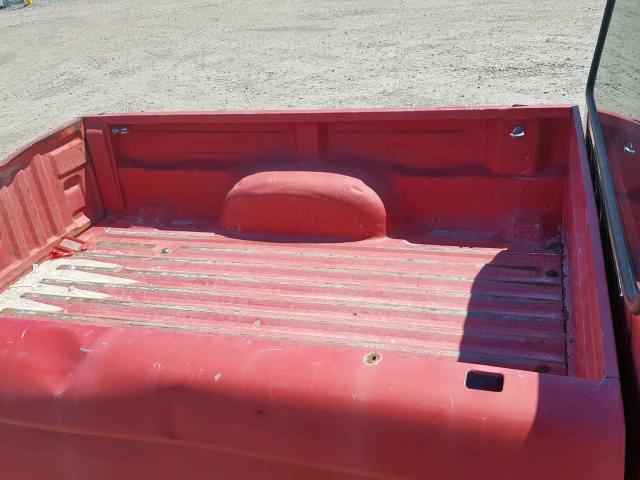 1FTCR10A1NUD42056 - 1992 FORD RANGER RED photo 6