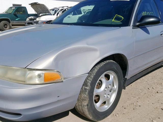 1G3WH52H3YF112691 - 2000 OLDSMOBILE INTRIGUE G SILVER photo 9