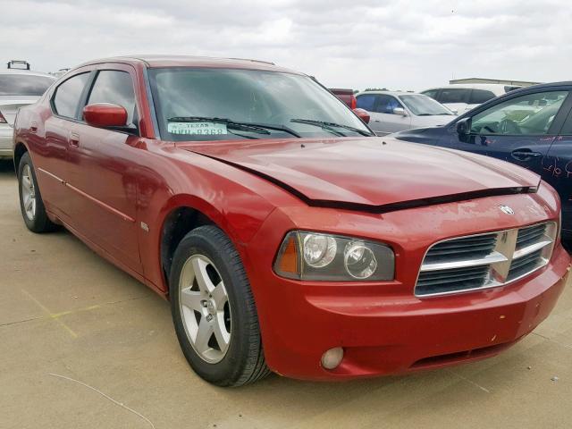 2B3CA3CV1AH216814 - 2010 DODGE CHARGER SX RED photo 1