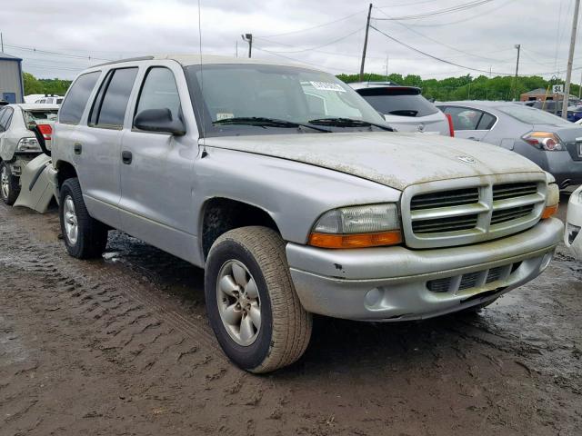 1D4HS38N53F510489 - 2003 DODGE DURANGO SP SILVER photo 1