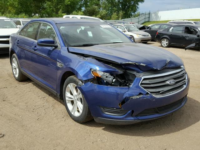 1FAHP2E81EG174186 - 2014 FORD TAURUS SEL BLUE photo 1