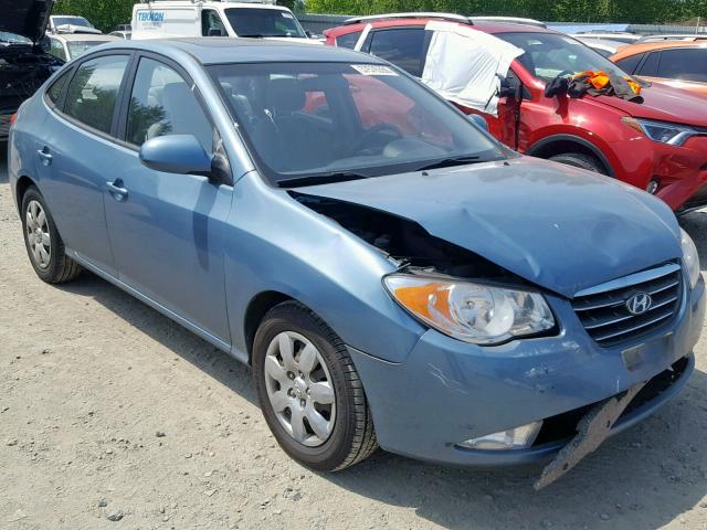 KMHDU46DX7U208067 - 2007 HYUNDAI ELANTRA GL BLUE photo 1