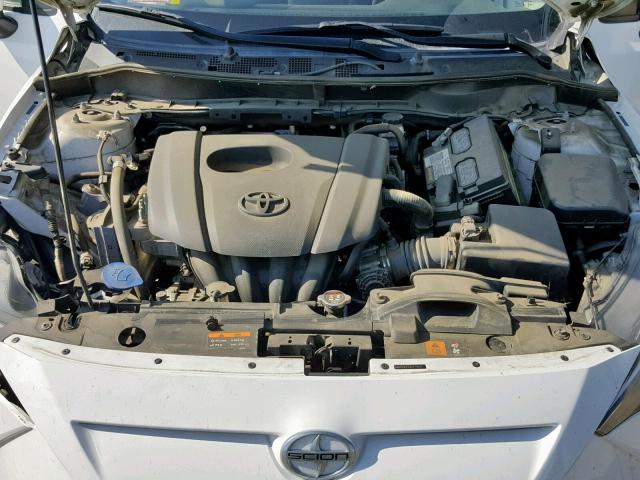 3MYDLBZV2GY111007 - 2016 TOYOTA SCION IA WHITE photo 7