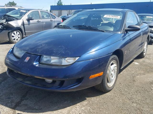 1G8ZG127XWZ149811 - 1998 SATURN SC2 BLUE photo 2