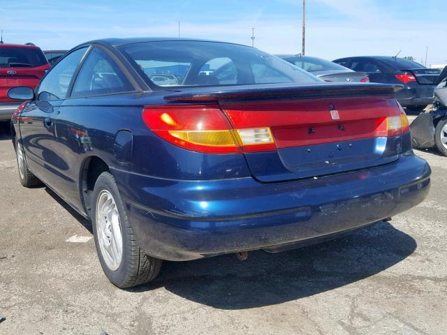 1G8ZG127XWZ149811 - 1998 SATURN SC2 BLUE photo 3