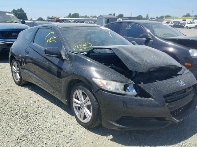 JHMZF1D4XCS003763 - 2012 HONDA CR-Z BLACK photo 1