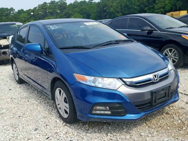 JHMZE2H33DS000859 - 2013 HONDA INSIGHT BLUE photo 1