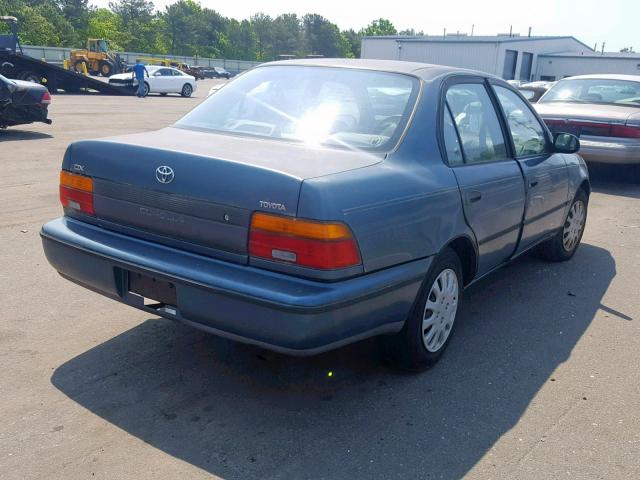 2T1AE09B1SC128203 - 1995 TOYOTA COROLLA LE TEAL photo 4