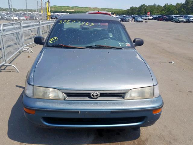 2T1AE09B1SC128203 - 1995 TOYOTA COROLLA LE TEAL photo 9