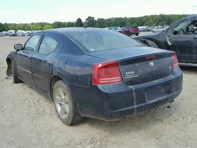 2B3KA33G18H298969 - 2008 DODGE CHARGER SX BLACK photo 3