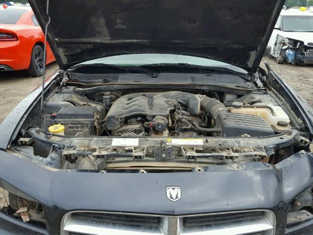 2B3KA33G18H298969 - 2008 DODGE CHARGER SX BLACK photo 7