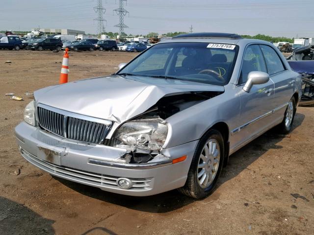 KMHFU45E25A416073 - 2005 HYUNDAI XG 350 SILVER photo 2