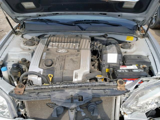 KMHFU45E25A416073 - 2005 HYUNDAI XG 350 SILVER photo 7