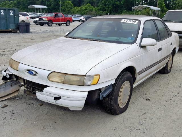 1FACP52U4PA211072 - 1993 FORD TAURUS GL WHITE photo 2