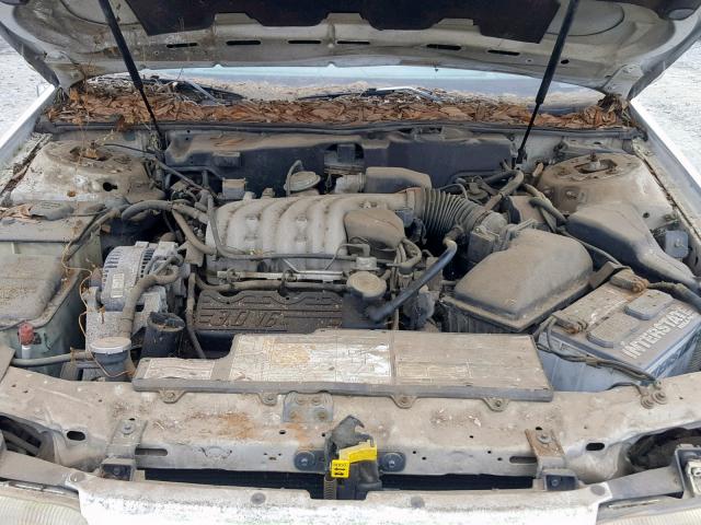 1FACP52U4PA211072 - 1993 FORD TAURUS GL WHITE photo 7