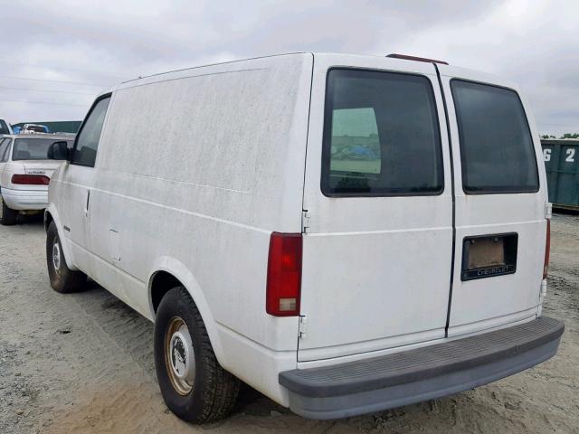 1GCDM19W6SB158093 - 1995 CHEVROLET ASTRO WHITE photo 3