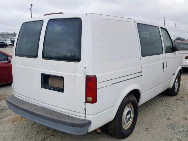 1GCDM19W6SB158093 - 1995 CHEVROLET ASTRO WHITE photo 4