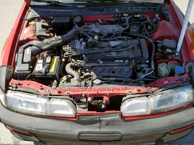 JH4DA9455PS012845 - 1993 ACURA INTEGRA LS RED photo 7