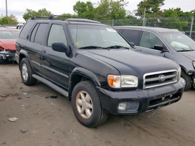 JN8DR09Y71W602297 - 2001 NISSAN PATHFINDER BLACK photo 1