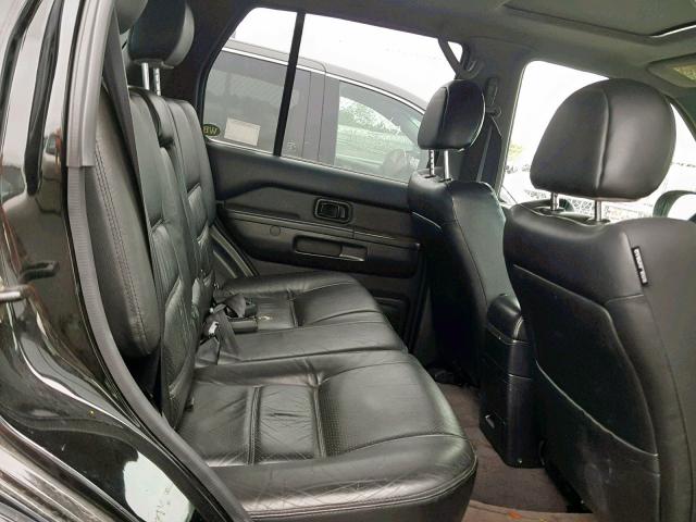 JN8DR09Y71W602297 - 2001 NISSAN PATHFINDER BLACK photo 6