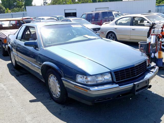 1G6EL1290PU617743 - 1993 CADILLAC ELDORADO T TURQUOISE photo 1