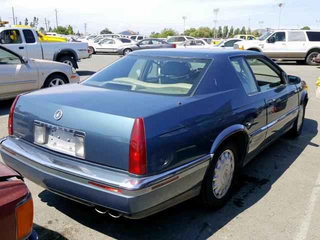 1G6EL1290PU617743 - 1993 CADILLAC ELDORADO T TURQUOISE photo 4