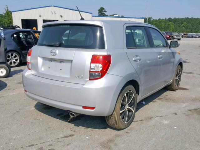 JTKKU10488J023742 - 2008 SCION XD SILVER photo 4